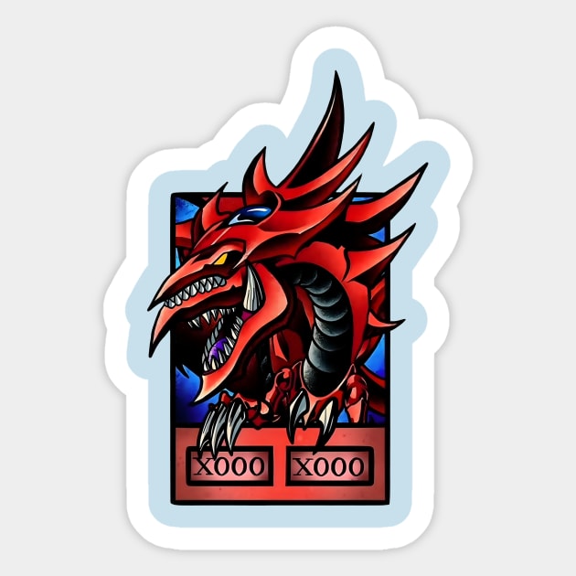 slifer the sky dragon Sticker by primemoment